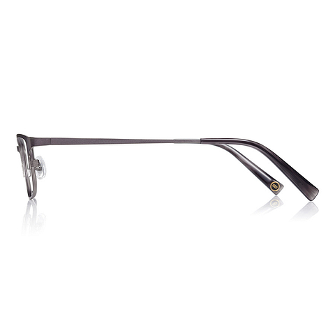 K.moriyama Light Gray Full Rim Rectangle left side