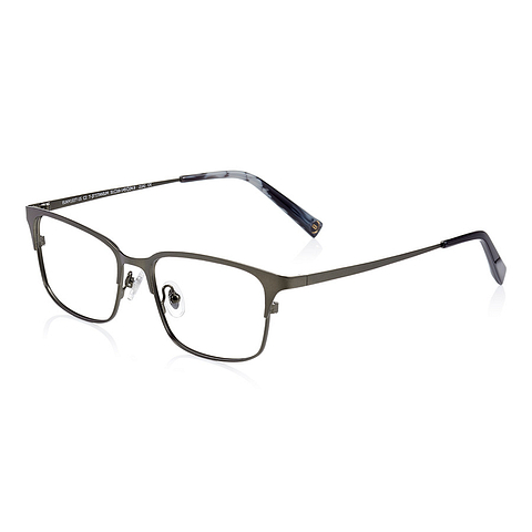 K.moriyama Light Gray Full Rim Rectangle right side