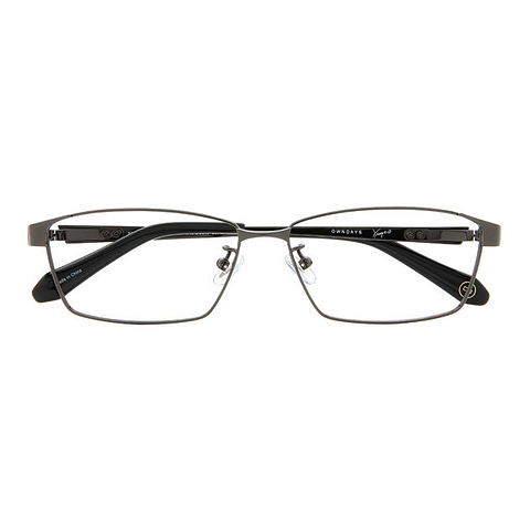 K.moriyama Mid Gunmetal Full Rim Rectangle right side