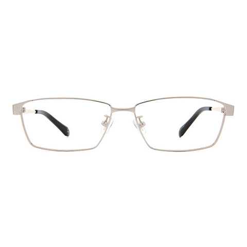 K.moriyama Silver Full Rim Rectangle left side