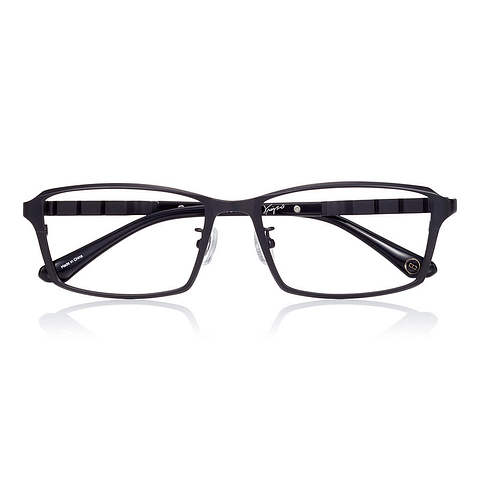K.moriyama Black Full Rim Rectangle right side
