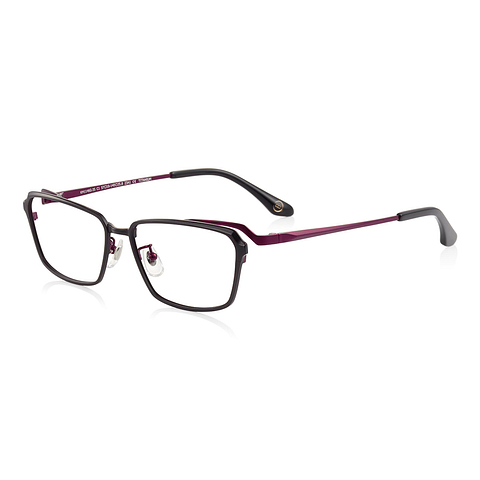K.moriyama Black Full Rim Rectangle right side
