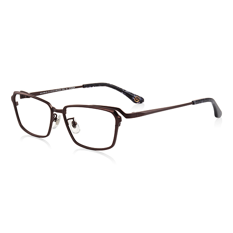 K.moriyama Mid Gunmetal Full Rim Rectangle right side