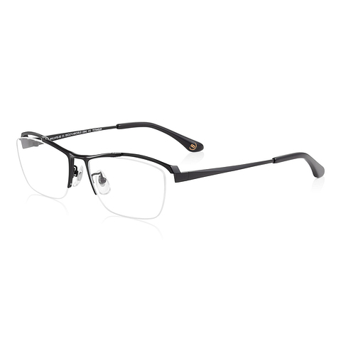 K.moriyama Black Full Rim Rectangle right side