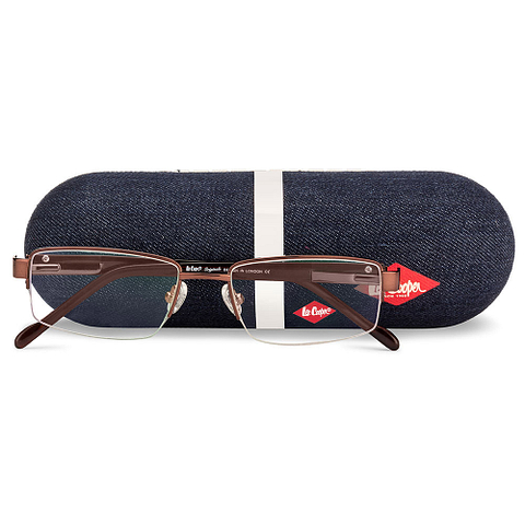 BRANDED Half Rim Rectangle left side BRANDED Half Rim Rectangle left side