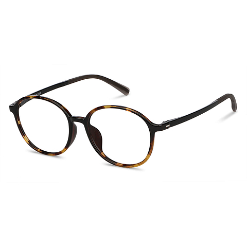 Lenskart Air Online Light Brown Full Rim Round right side