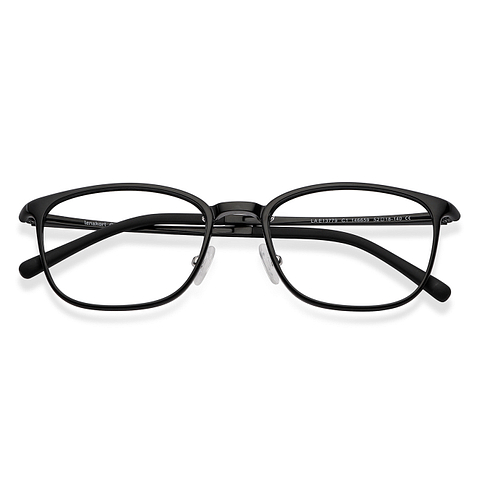 Lenskart Air Online Black Full Rim Rectangle left side