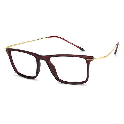 Lenskart Air Online Light Brown Full Rim Rectangle right side