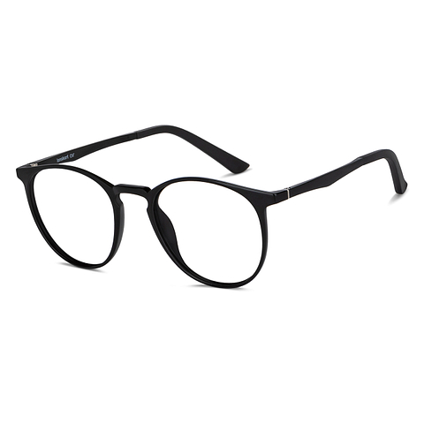 Lenskart Air Online Black Full Rim Round left side