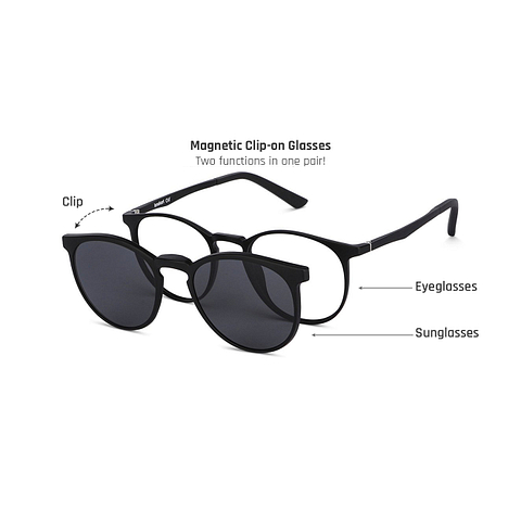 Lenskart Air Online Black Full Rim Round left side