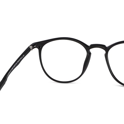Lenskart Air Online Black Full Rim Round right side