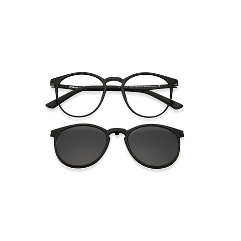 Lenskart Air Online Black Full Rim Round right side