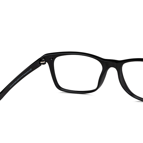 Lenskart Air Online Black Full Rim Rectangle right side