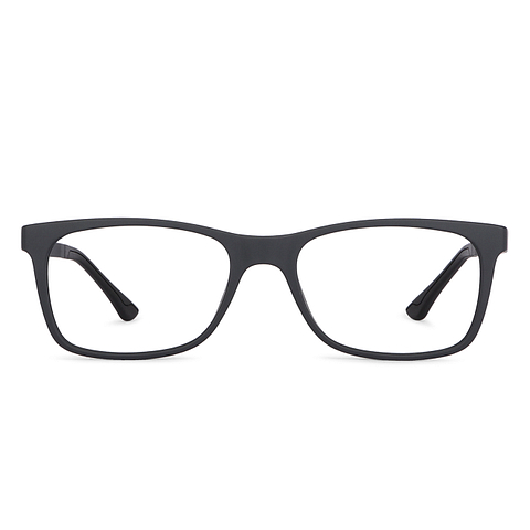 Lenskart Air Online Matte Grey Full Rim Rectangle right side