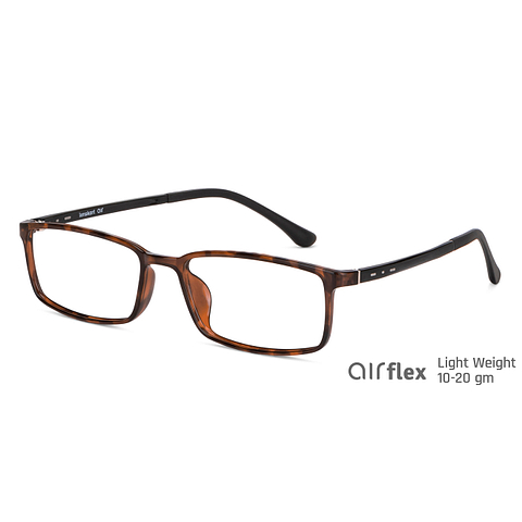 Lenskart Air Online Light Brown Full Rim Rectangle right side