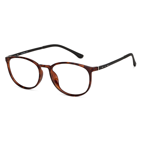 Lenskart Air Online Light Brown Full Rim Round right side
