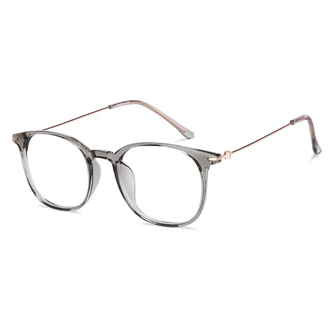 Lenskart Air Online Gray Transparent Full Rim Square right side