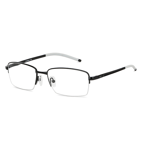 Lenskart Air Online Black Half Rim Rectangle right side