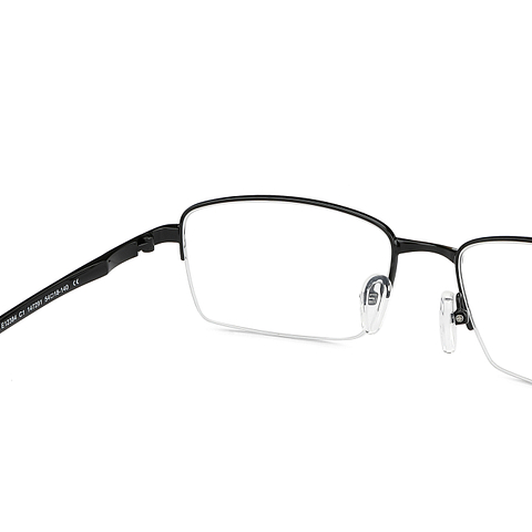 Lenskart Air Online Black Half Rim Rectangle right side