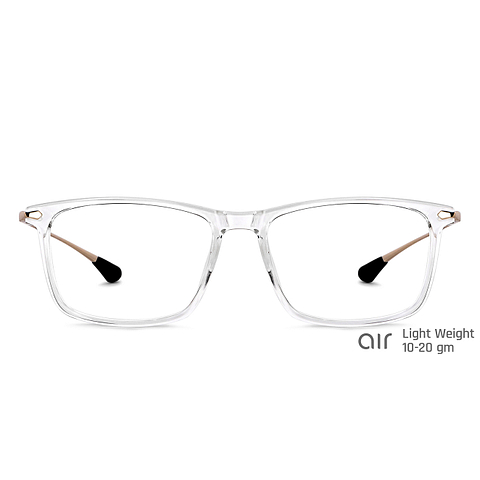 Lenskart Air Online Transparent Full Rim Rectangle left side