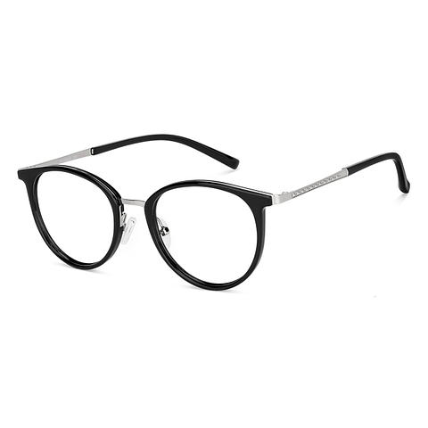 Lenskart Air Online Dark Gunmetal Full Rim Round right side
