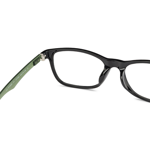 Hooper Online Black Full Rim Rectangle right side