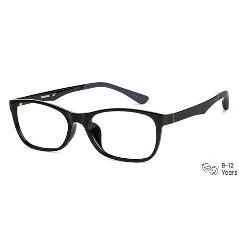 Hooper Online Black Full Rim Rectangle left side