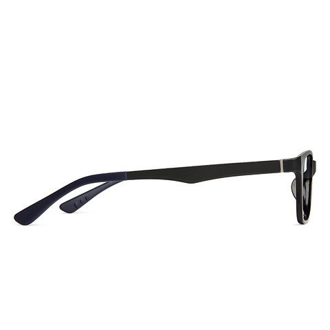 Hooper Online Black Full Rim Rectangle left side