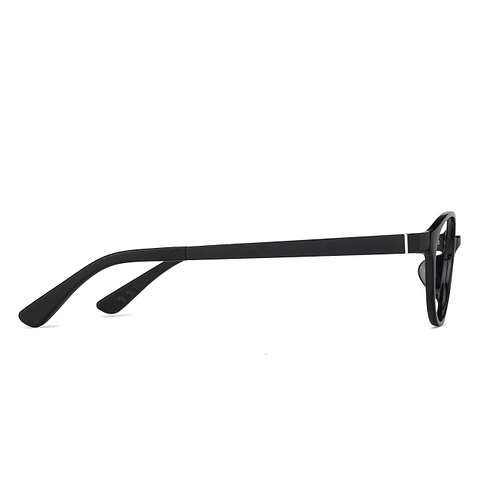 Hooper Online Black Full Rim Round right side