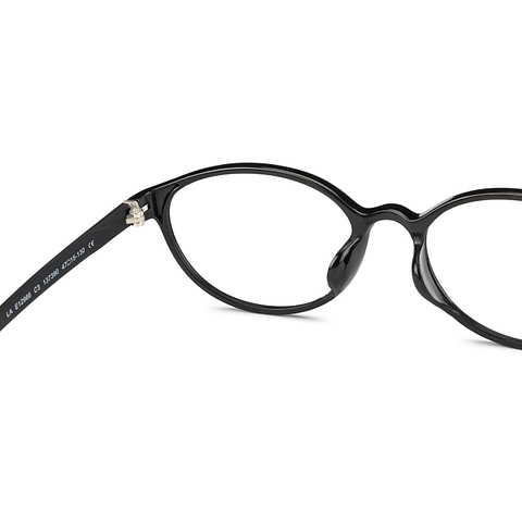 Hooper Online Black Full Rim Round left side
