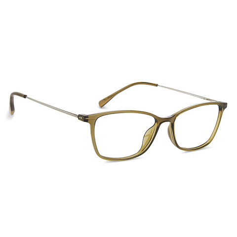 Lenskart Air Online Green Full Rim Rectangle left side