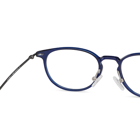 Lenskart Air Online Indigo Full Rim Round right side