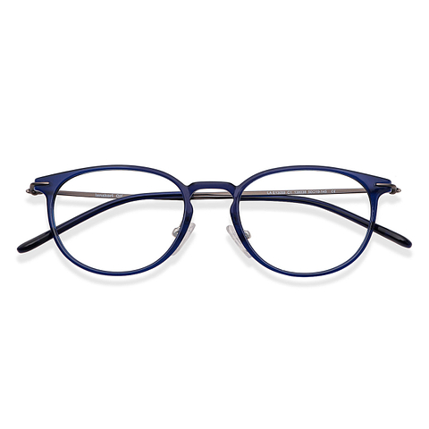 Lenskart Air Online Indigo Full Rim Round left side