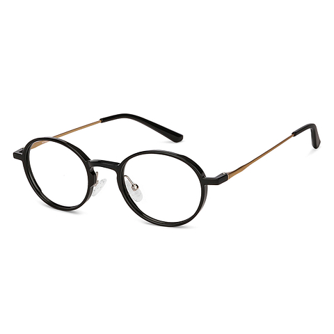 Lenskart Air Online Black Full Rim Round right side