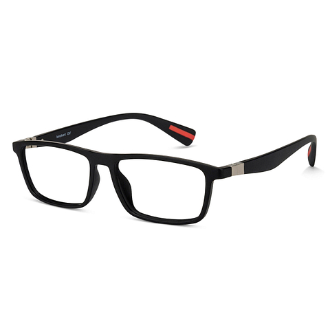 Lenskart Air Online Black Full Rim Rectangle left side