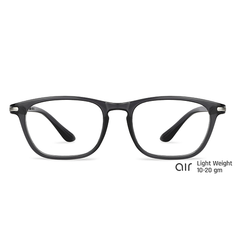 Lenskart Air Online Light Gray Full Rim Rectangle left side