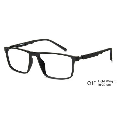 Lenskart Air Online Black Full Rim Rectangle right side