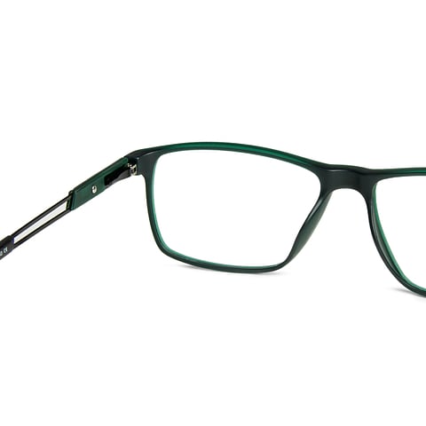 Lenskart Air Screen Glasses Black Full Rim Rectangle left side
