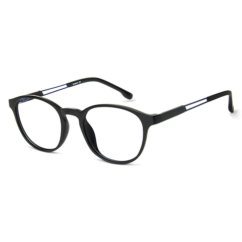 Lenskart Air Online Black Full Rim Round left side