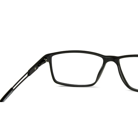 Lenskart Air Online Black Full Rim Rectangle left side