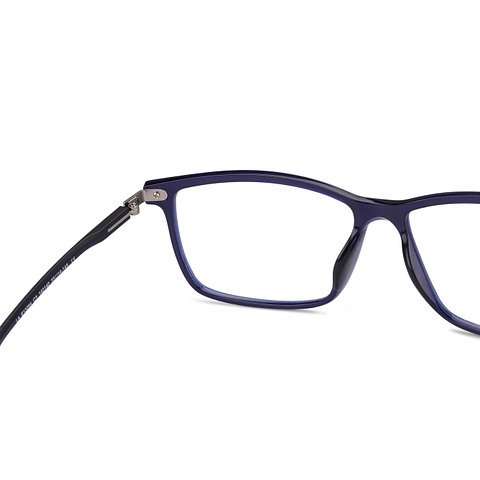 Lenskart Air Online Sky Blue Full Rim Rectangle left side