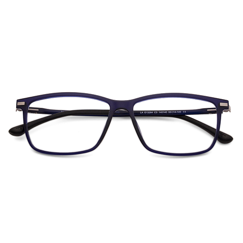 Lenskart Air Online Sky Blue Full Rim Rectangle right side