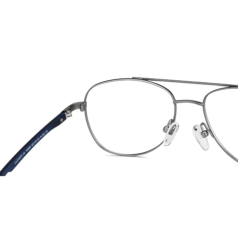 Lenskart Air Online Silver Full Rim Aviator right side