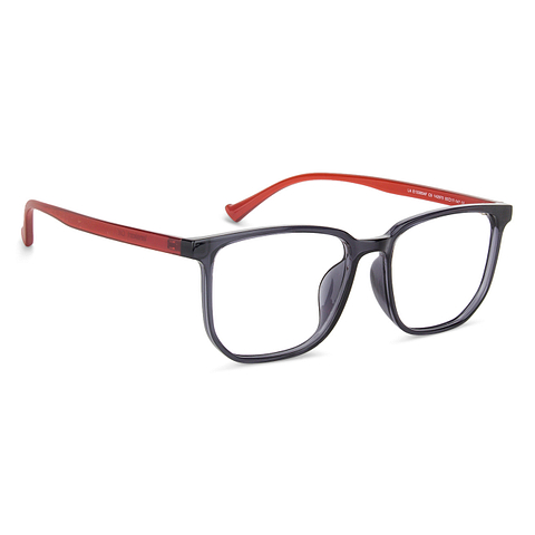 Lenskart Air Grey Full Rim Square left side