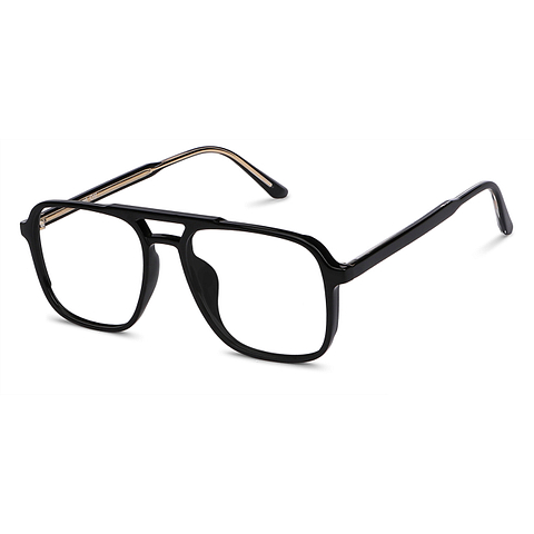 Lenskart Air Screen Glasses Black Full Rim Square right side