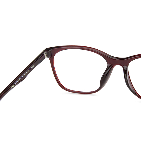 Lenskart Air Online Red Full Rim Square left side