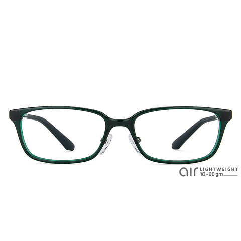 Lenskart Air LA Green Full Rim Rectangle right side