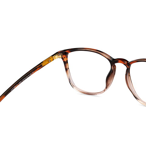 Lenskart Air Online Light Brown Full Rim Square right side