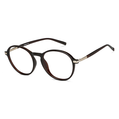 Lenskart Air Online Light Brown Full Rim Round right side