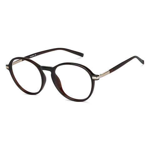 Lenskart Air Online Brown Full Rim Round right side